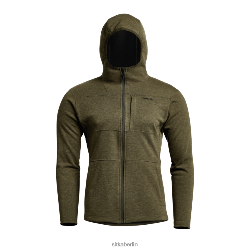 Spitzen de SITKA Gear Männer Camp-Kapuzenpullover tiefe Flechte ZPVJL0130