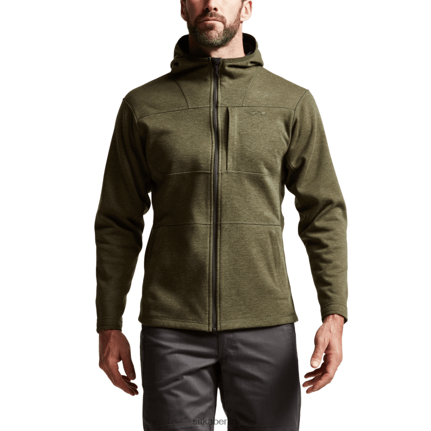 Spitzen de SITKA Gear Männer Camp-Kapuzenpullover tiefe Flechte ZPVJL0130