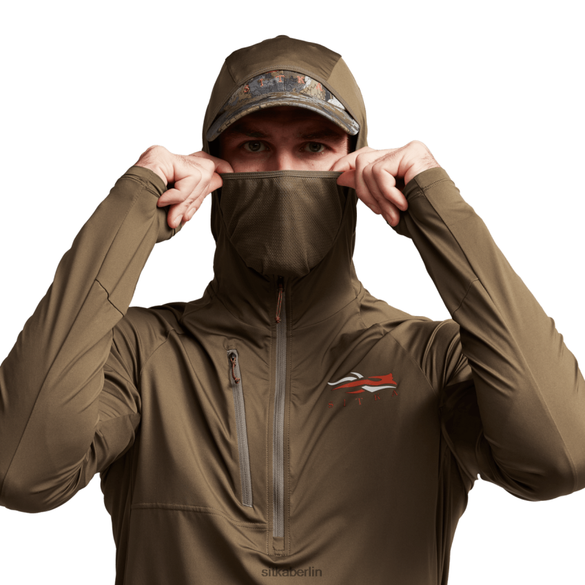 Spitzen de SITKA Gear Männer Equinox Guard Kapuzenpullover Kojote ZPVJL0106