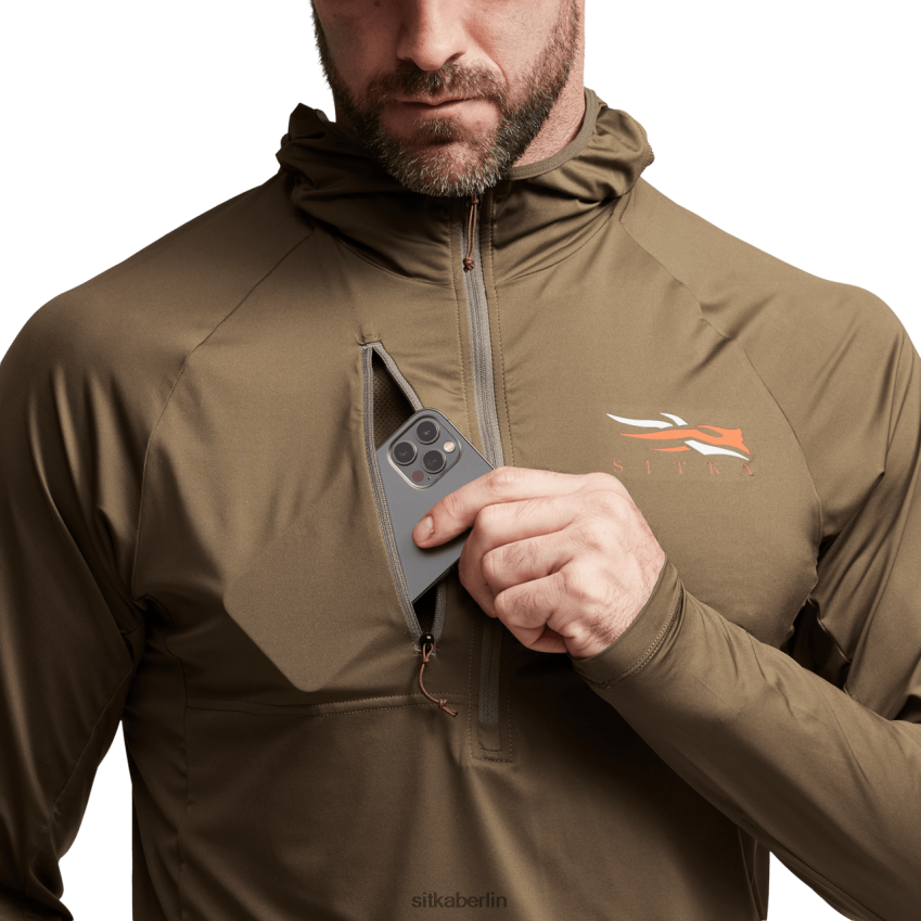 Spitzen de SITKA Gear Männer Equinox Guard Kapuzenpullover Kojote ZPVJL0106