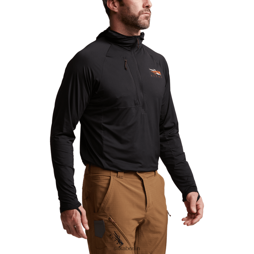 Spitzen de SITKA Gear Männer Equinox Guard Kapuzenpullover Schwarz ZPVJL0107