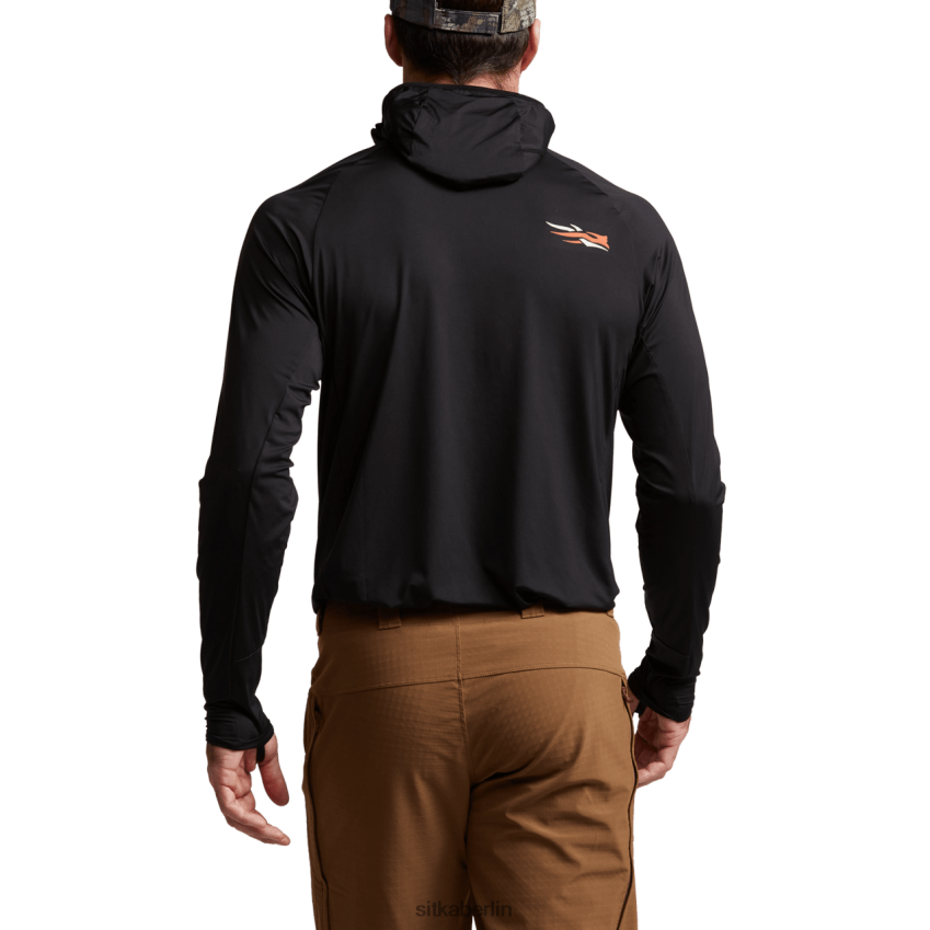 Spitzen de SITKA Gear Männer Equinox Guard Kapuzenpullover Schwarz ZPVJL0107