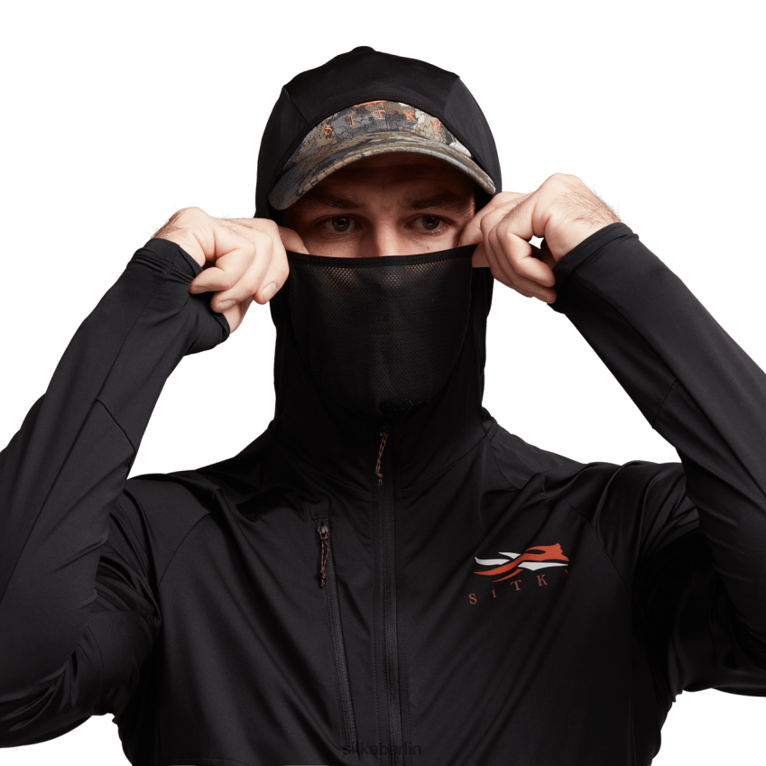 Spitzen de SITKA Gear Männer Equinox Guard Kapuzenpullover Schwarz ZPVJL0107