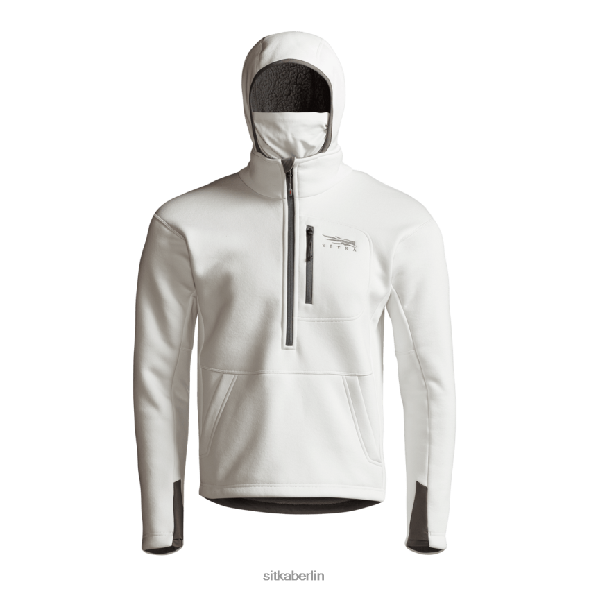 Spitzen de SITKA Gear Männer Kapuzenpullover mit Farbverlauf Weiß ZPVJL0114