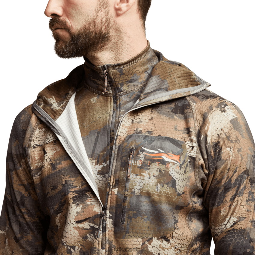 Spitzen de SITKA Gear Männer Schleifer-Kapuzenpullover optifade Wasservogelholz ZPVJL0113