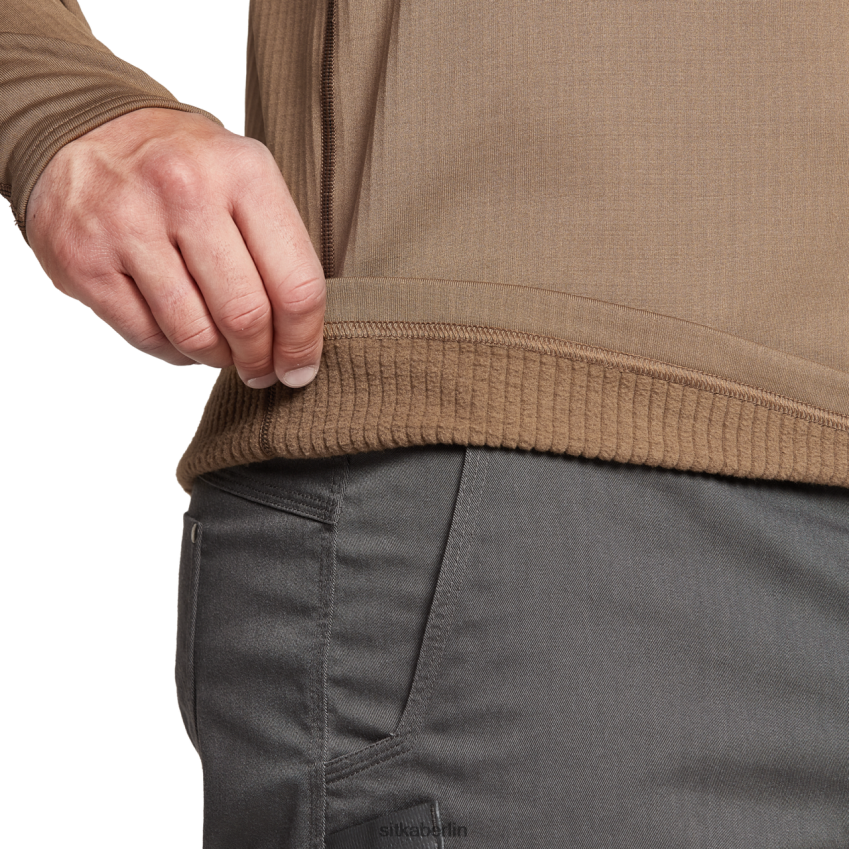 Spitzen de SITKA Gear Männer Schwerer Kapuzenpullover Kojote ZPVJL096