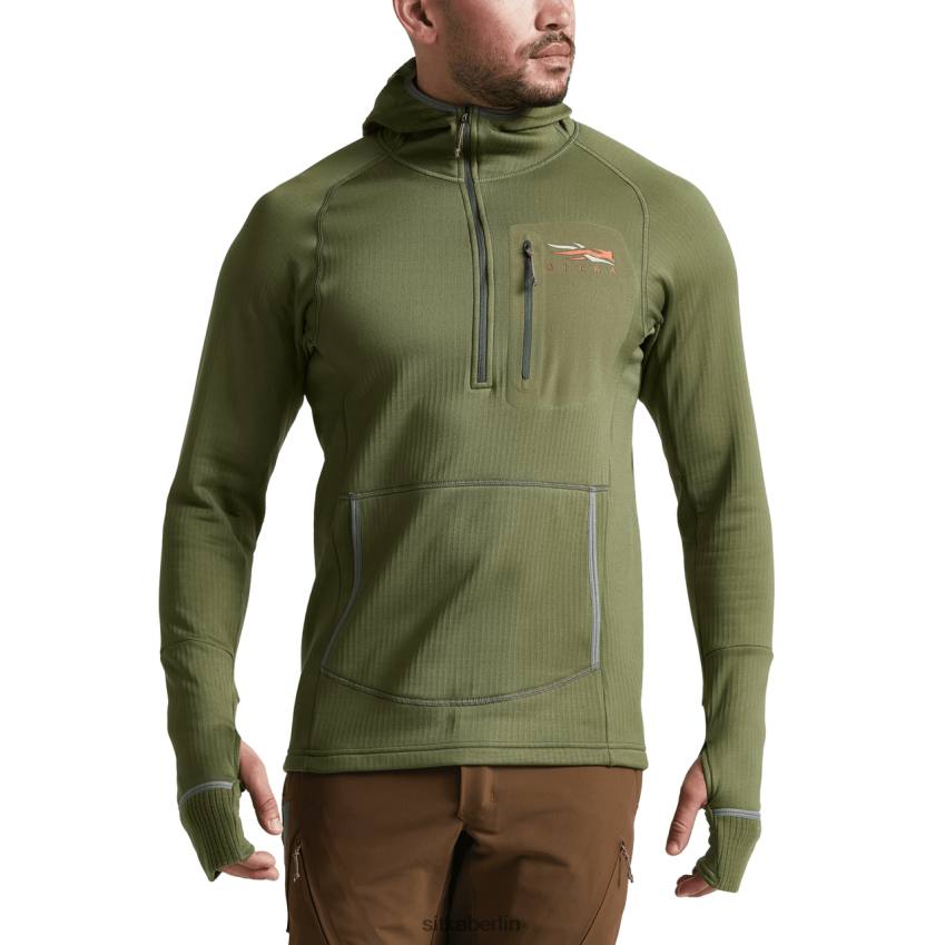 Spitzen de SITKA Gear Männer fanatischer Kapuzenpullover Wald ZPVJL0109