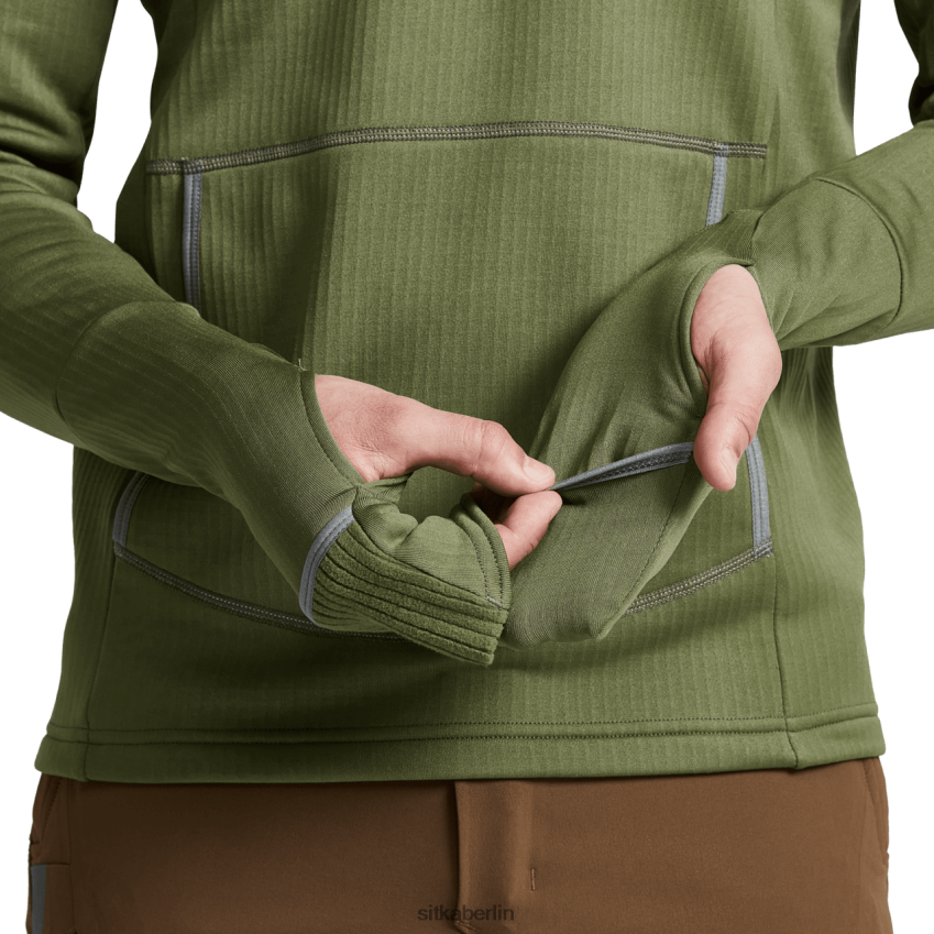 Spitzen de SITKA Gear Männer fanatischer Kapuzenpullover Wald ZPVJL0109