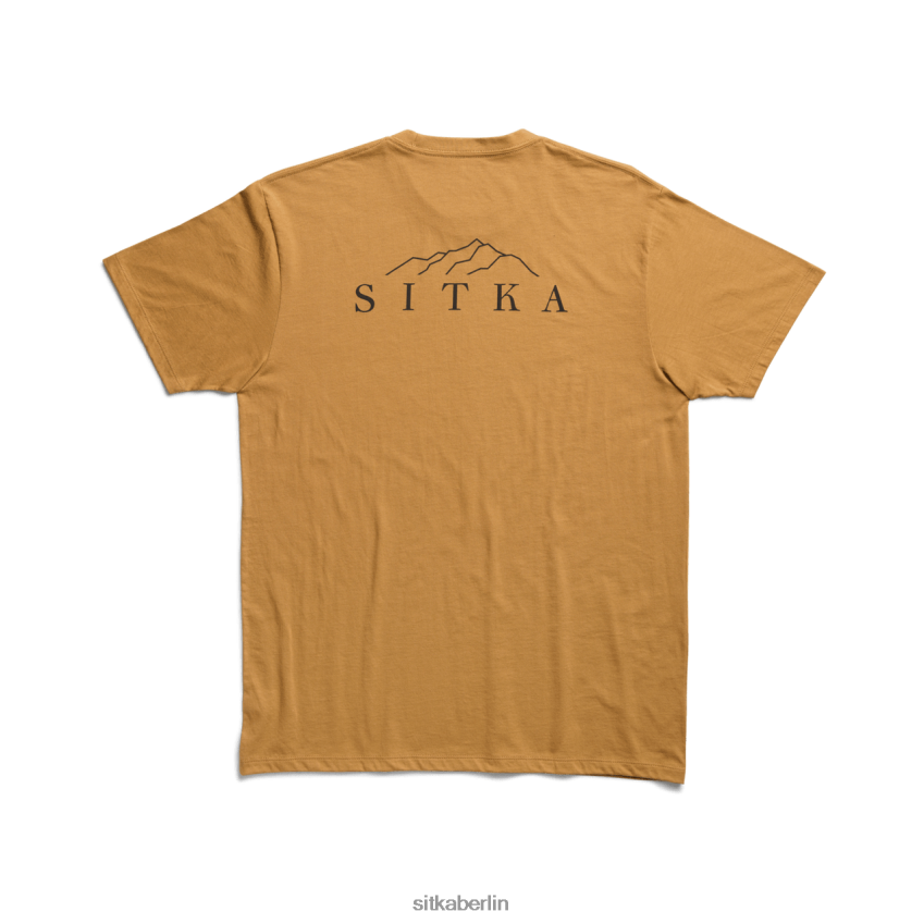 Spitzen de SITKA Gear Männer Höhen-T-Stück Sepia ZPVJL0157