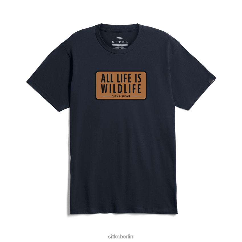 Spitzen de SITKA Gear Männer T-Shirt mit allen Wildtieren Finsternis ZPVJL0148
