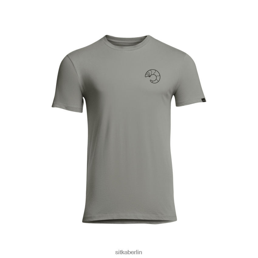 Spitzen de SITKA Gear Männer Widder-T-Shirt Feldgrau ZPVJL0151