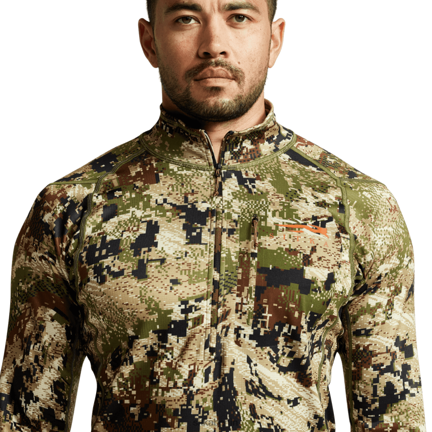 Spitzen de SITKA Gear Männer Kern mittelschweres Zip-T Optifade subalpin ZPVJL0168