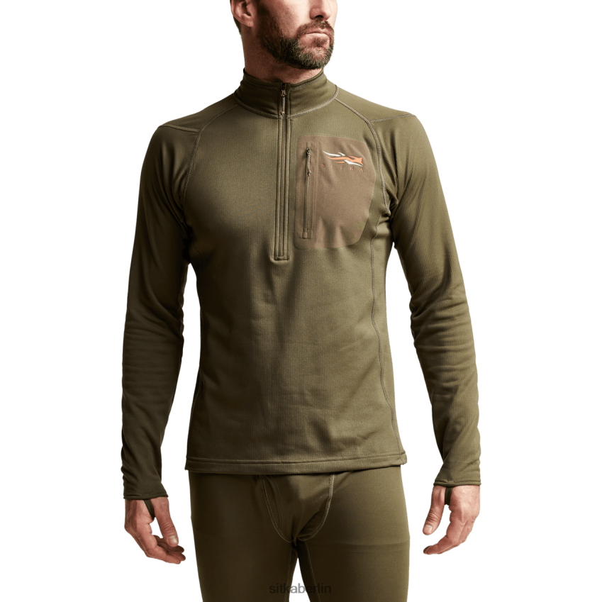 Spitzen de SITKA Gear Männer Kern mittelschweres Zip-T Pyrit ZPVJL0171